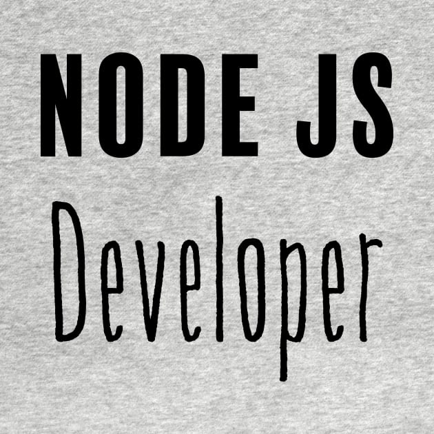 Node Js developer by FluentShirt